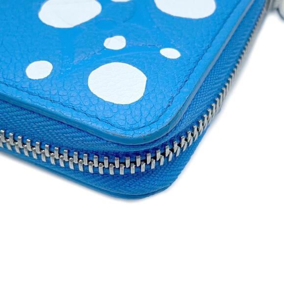 LOUIS VUITTON Blue Monogram Wallet - Picture 12 of 16
